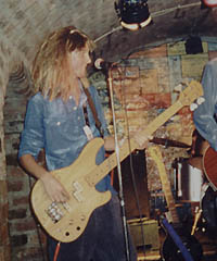 nick h at the cavern wiuth his mullet